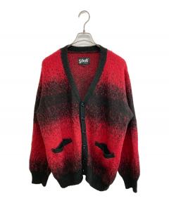 中古・古着通販】glamb (グラム) Fuzzy Border Cardigan/ファジー