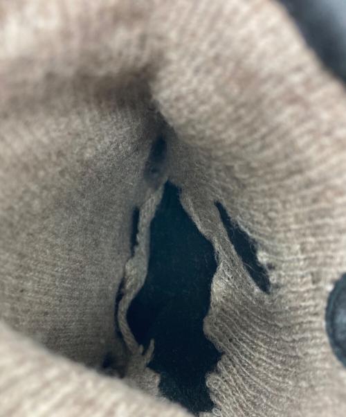 Maison Margiela（メゾンマルジェラ）Maison Margiela (メゾンマルジェラ) レザーグローブ ブラック サイズ:size Sの古着・服飾アイテム