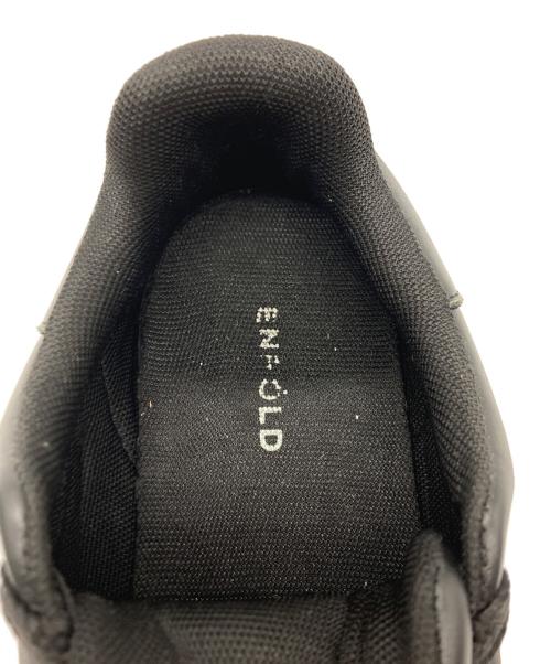 ENFOLD（エンフォルド）ENFOLD (エンフォルド) チューブソールスニーカー ブラック サイズ:SIZE 37の古着・服飾アイテム