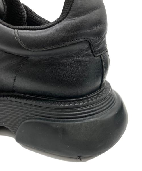 ENFOLD（エンフォルド）ENFOLD (エンフォルド) チューブソールスニーカー ブラック サイズ:SIZE 37の古着・服飾アイテム