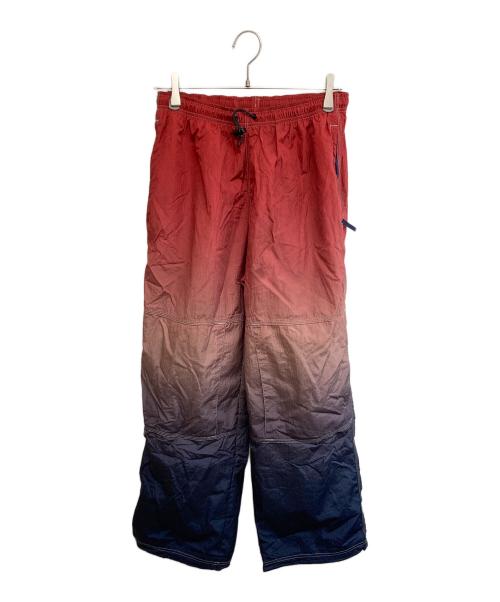 NIKE（ナイキ）NIKE (ナイキ) SUPREME (シュプリーム) Ripstop Track Pant Multicolor レッド×ネイビー サイズ:SIZE Mの古着・服飾アイテム