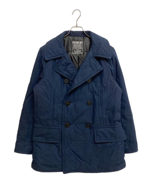 Hysteric Glamour（ヒステリックグラマー）Hysteric Glamour (ヒステリックグラマー) プリマロフトインサレーションPコート　02233AC02 ネイビー サイズ:SIZE Sの古着・服飾アイテム
