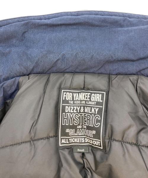 Hysteric Glamour（ヒステリックグラマー）Hysteric Glamour (ヒステリックグラマー) プリマロフトインサレーションPコート　02233AC02 ネイビー サイズ:SIZE Sの古着・服飾アイテム