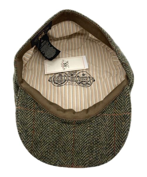 RRL（ダブルアールエル）RRL (ダブルアールエル) ツイード ハンチング カーキ 未使用品の古着・服飾アイテム