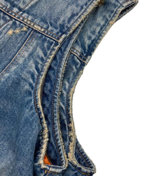 KOLOR（カラー）KOLOR (カラー) ビッグシルエットキルテッドデニムベスト インディゴ サイズ:SIZE 2の古着・服飾アイテム