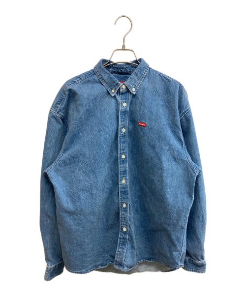 SUPREME（シュプリーム）SUPREME (シュプリーム) Small Box Shirt インディゴ サイズ:SIZE Mの古着・服飾アイテム