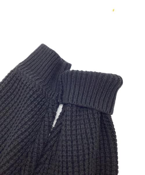 SUPREME（シュプリーム）SUPREME (シュプリーム) WAFFLE SMALL BOX SWEATER ブラック サイズ:SIZE Mの古着・服飾アイテム