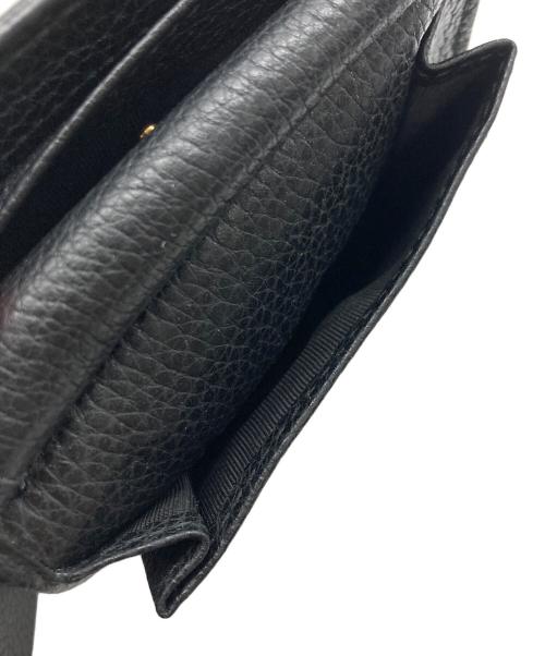 GUCCI（グッチ）GUCCI (グッチ) 2つ折り財布 ブラック サイズ:実寸サイズをご参照下さい。の古着・服飾アイテム