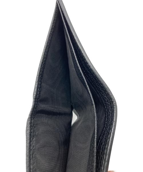 GUCCI（グッチ）GUCCI (グッチ) 2つ折り財布 ブラック サイズ:実寸サイズをご参照下さい。の古着・服飾アイテム