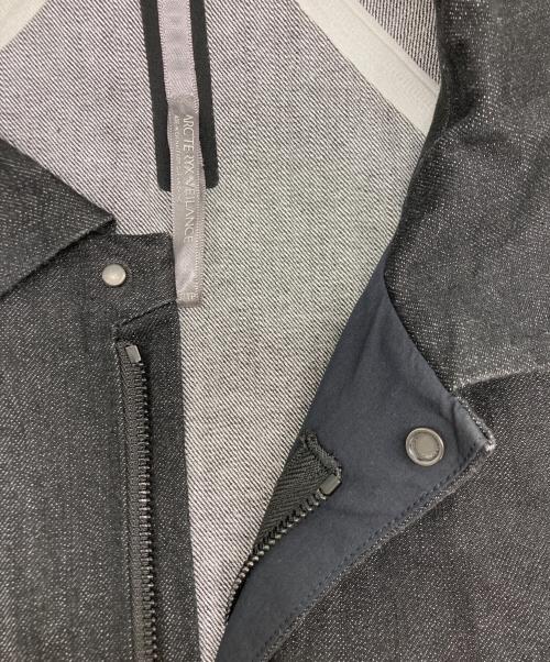 ARC'TERYX VEILANCE（アークテリクスヴェイランス）ARC'TERYX VEILANCE (アークテリクスヴェイランス) CAMBRE JACKET/デニムジャケット ブラック サイズ:SIZE XSの古着・服飾アイテム