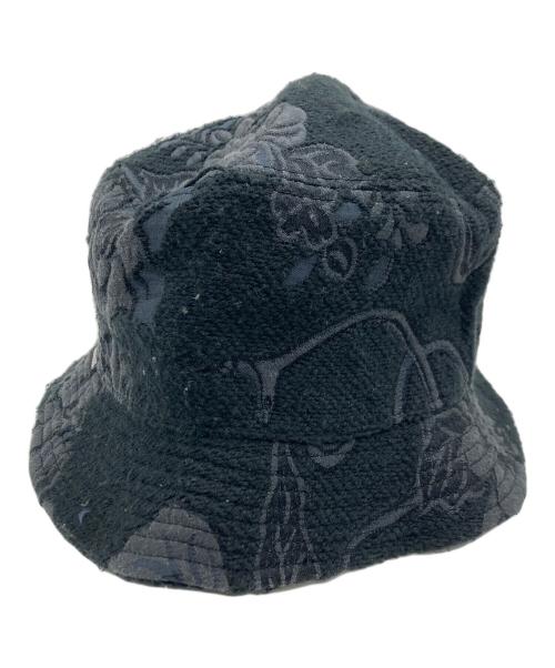 NEIGHBORHOOD（ネイバーフッド）NEIGHBORHOOD (ネイバーフッド) JQ BUCKET HAT/ジャカードバケットハット ブラックの古着・服飾アイテム