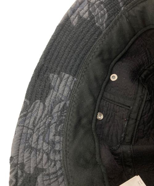 NEIGHBORHOOD（ネイバーフッド）NEIGHBORHOOD (ネイバーフッド) JQ BUCKET HAT/ジャカードバケットハット ブラックの古着・服飾アイテム