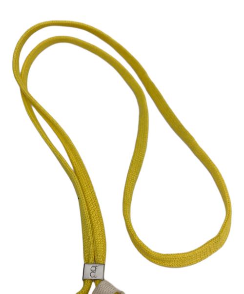 CFCL（シーエフシーエル）CFCL (シーエフシーエル) STRATA SACOCHE イエローの古着・服飾アイテム