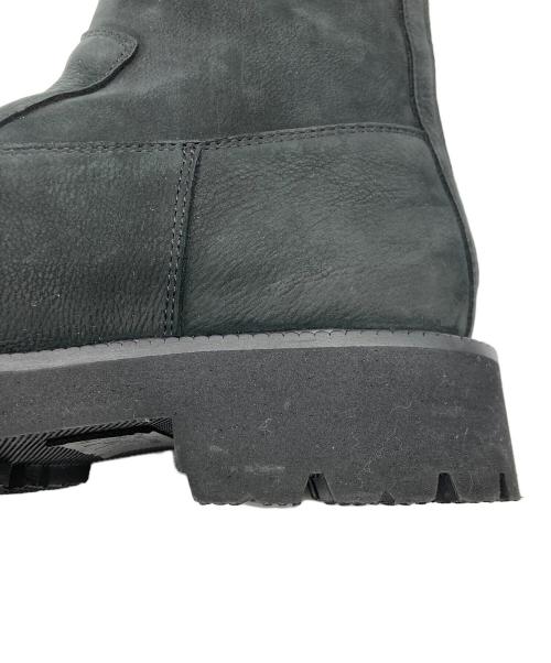 MM6 Maison Margiela（エムエムシックスメゾンマルジェラ）MM6 Maison Margiela (エムエムシックスメゾンマルジェラ) トゥダメージ加工ハイカットブーツ ブラック サイズ:SIZE42の古着・服飾アイテム