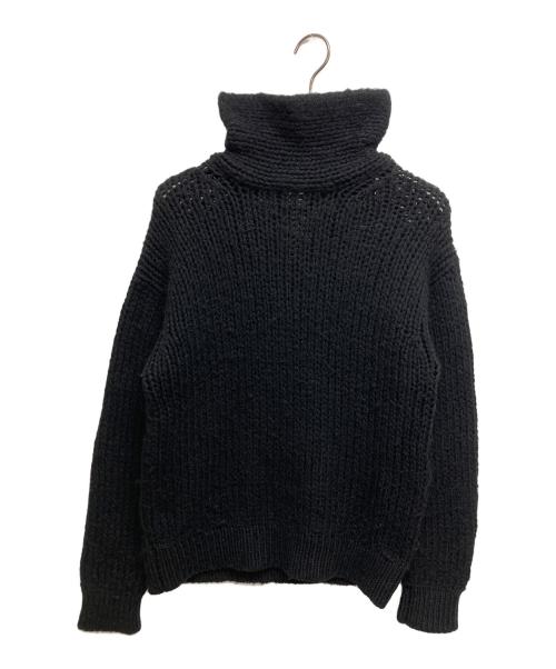 Y's for men（ワイズフォーメン）Y's for men (ワイズフォーメン) ハイネックウールニット　MX-K06-128 ブラック サイズ:SIZE Freeの古着・服飾アイテム
