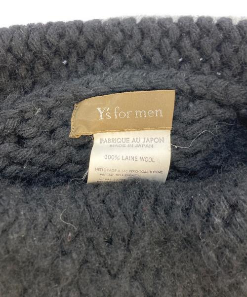 Y's for men（ワイズフォーメン）Y's for men (ワイズフォーメン) ハイネックウールニット　MX-K06-128 ブラック サイズ:SIZE Freeの古着・服飾アイテム
