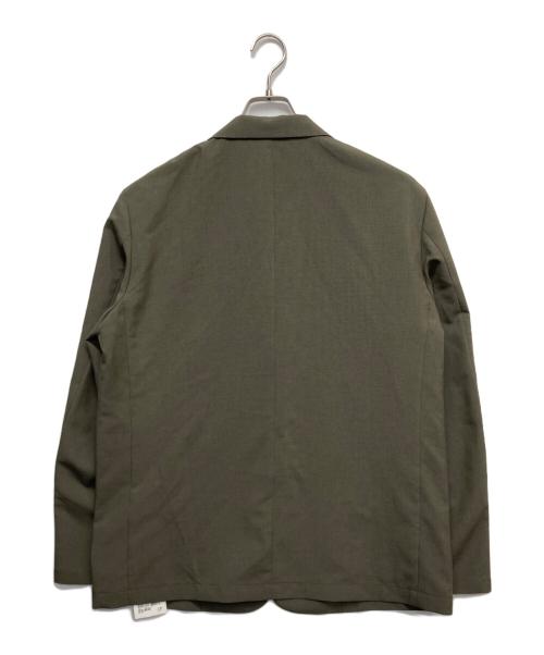 green label relaxing（グリーンレーベルリラクシング）green label relaxing (グリーンレーベルリラクシング) ホームスパン ナロー ジャケット セットアップ カーキ サイズ:XL 未使用品の古着・服飾アイテム