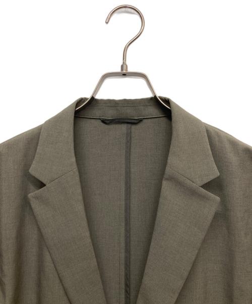 green label relaxing（グリーンレーベルリラクシング）green label relaxing (グリーンレーベルリラクシング) ホームスパン ナロー ジャケット セットアップ カーキ サイズ:XL 未使用品の古着・服飾アイテム