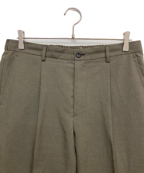 green label relaxing（グリーンレーベルリラクシング）green label relaxing (グリーンレーベルリラクシング) ホームスパン ナロー ジャケット セットアップ カーキ サイズ:XL 未使用品の古着・服飾アイテム