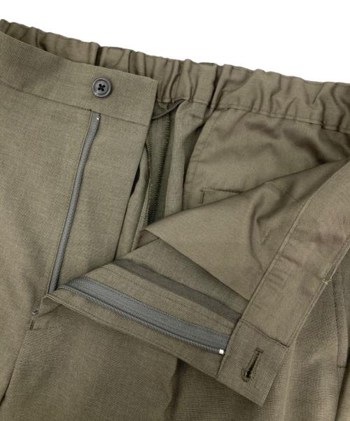 green label relaxing（グリーンレーベルリラクシング）green label relaxing (グリーンレーベルリラクシング) ホームスパン ナロー ジャケット セットアップ カーキ サイズ:XL 未使用品の古着・服飾アイテム