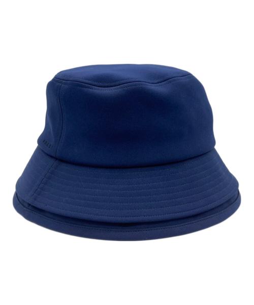 sacai（サカイ）sacai (サカイ) ワイドブリムバケットハット ブルーの古着・服飾アイテム