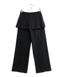 THEREDTHREAD（ザレッドスレッド）の古着「S classic skirt pants nomal」｜ブラック