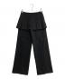 THEREDTHREAD（ザレッドスレッド）の古着「S classic skirt pants nomal」｜ブラック