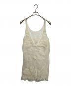 THEREDTHREADザレッドスレッド）の古着「S knit fit tank cocoon」｜ホワイト
