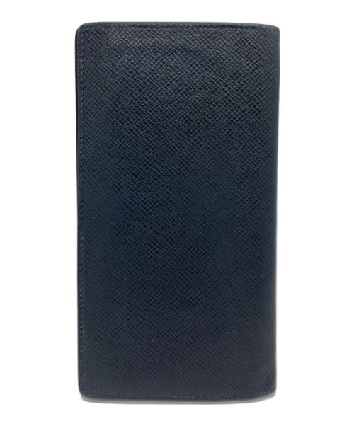 LOUIS VUITTON（ルイ ヴィトン）LOUIS VUITTON (ルイ ヴィトン) ポルトフォイユ ロン タイガ グラシエ ネイビーの古着・服飾アイテム