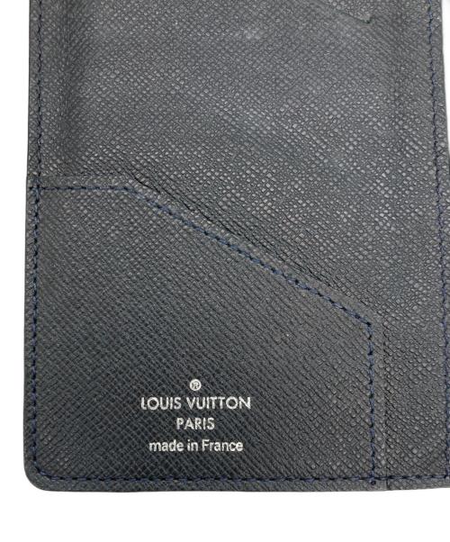 LOUIS VUITTON（ルイ ヴィトン）LOUIS VUITTON (ルイ ヴィトン) ポルトフォイユ ロン タイガ グラシエ ネイビーの古着・服飾アイテム