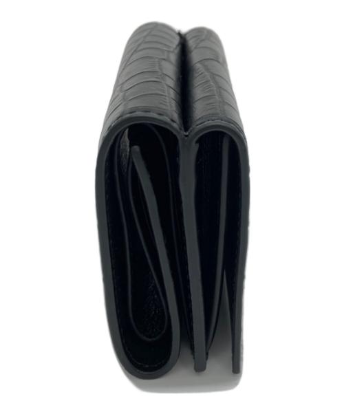 Saint Laurent Paris（サンローランパリ）Saint Laurent Paris (サンローランパリ) 3つ折り財布 ブラックの古着・服飾アイテム