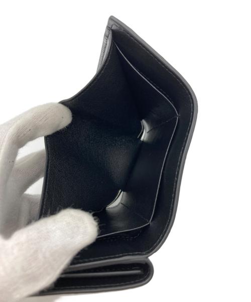 Saint Laurent Paris（サンローランパリ）Saint Laurent Paris (サンローランパリ) 3つ折り財布 ブラックの古着・服飾アイテム