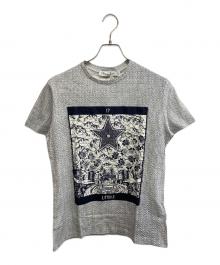 Christian Dior（クリスチャン ディオール）の古着「FANTAISIE TAROT LETOILE Tシャツ」｜ネイビー