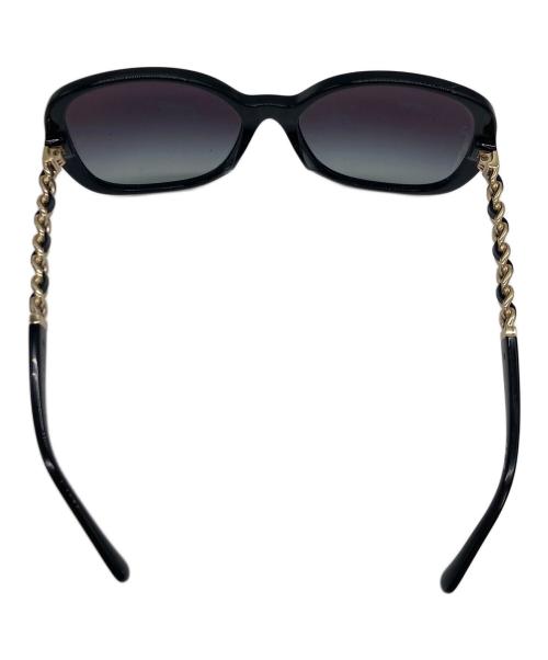 CHANEL（シャネル）CHANEL (シャネル) ココマークチェーンテンプルサングラス ブラック サイズ:57□17 140の古着・服飾アイテム