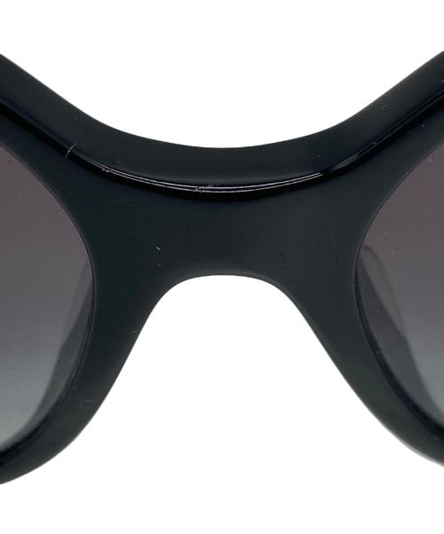 CHANEL（シャネル）CHANEL (シャネル) ココマークチェーンテンプルサングラス ブラック サイズ:57□17 140の古着・服飾アイテム