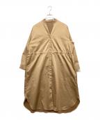 SOEJUソージュ）の古着「リモンタコートワンピース」｜ブラウン
