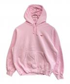 SUPREMEシュプリーム）の古着「SMALL BOX HOODED SWEATSHIRT」｜ピンク