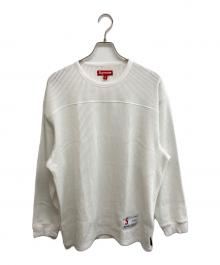 SUPREME（シュプリーム）の古着「POLARTEC MESH L/S FOOTBALL TOP」｜ホワイト