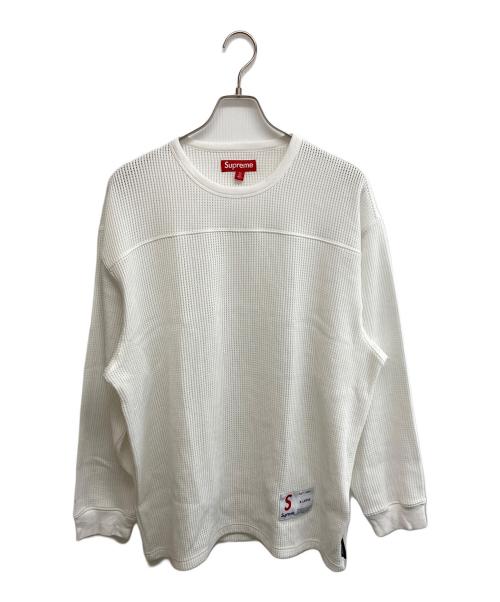 SUPREME（シュプリーム）SUPREME (シュプリーム) POLARTEC MESH L/S FOOTBALL TOP ホワイト サイズ:SIZE XLの古着・服飾アイテム