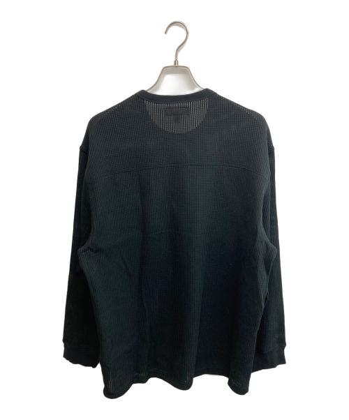 SUPREME（シュプリーム）SUPREME (シュプリーム) POLARTEC MESH L/S FOOTBALL TOP ブラック サイズ:SIZE XLの古着・服飾アイテム