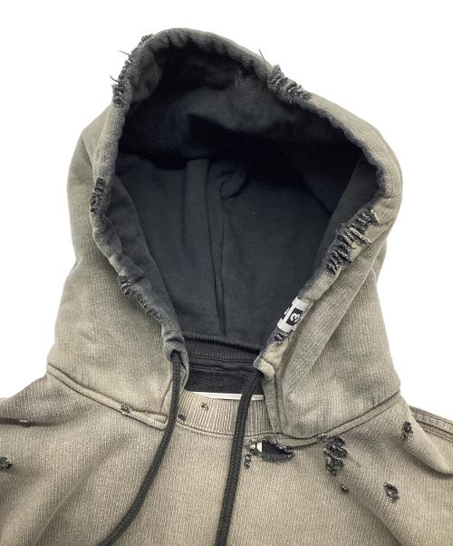 Maison MIHARA YASUHIRO（メゾン ミハラ ヤスヒロ）Maison MIHARA YASUHIRO (メゾン ミハラ ヤスヒロ) Sun Faded Hoodie グレー サイズ:SIZE 48の古着・服飾アイテム