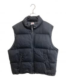 SUPREME×NIKE（シュプリーム×ナイキ）の古着「Denim Puffer Vest」｜ブラック