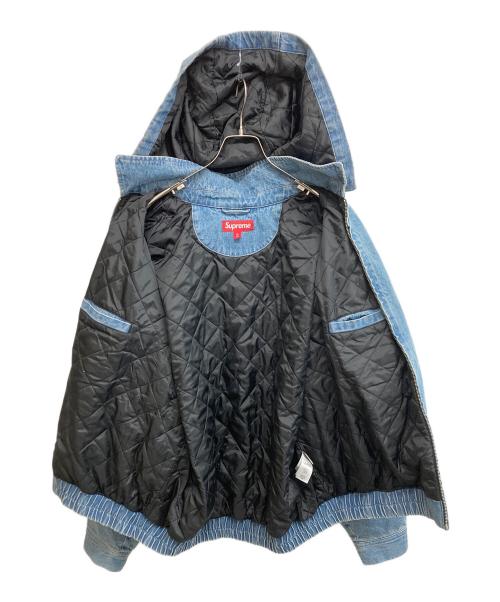 SUPREME（シュプリーム）SUPREME (シュプリーム) HOODED UTILITY JACKET DENIM インディゴ サイズ:SIZE XLの古着・服飾アイテム