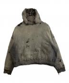 READYMADEレディメイド）の古着「DOUBLE FACE HOODIE」｜ブラック