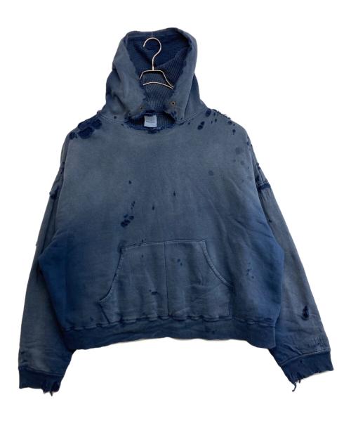 READYMADE（レディメイド）READYMADE (レディメイド) DOUBLE FACE HOODIE ネイビー サイズ:SIZE Mの古着・服飾アイテム