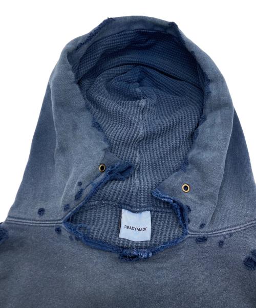 READYMADE（レディメイド）READYMADE (レディメイド) DOUBLE FACE HOODIE ネイビー サイズ:SIZE Mの古着・服飾アイテム