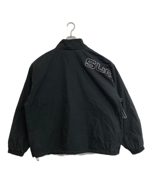 SUPREME（シュプリーム）Supreme (シュプリーム) Spellout Embroidered Ripstop Jacket ブラック サイズ:SIZE Lの古着・服飾アイテム