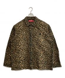 SUPREME（シュプリーム）の古着「FLANNEL PAJAMA SHIRT -Leopard」｜ブラウン