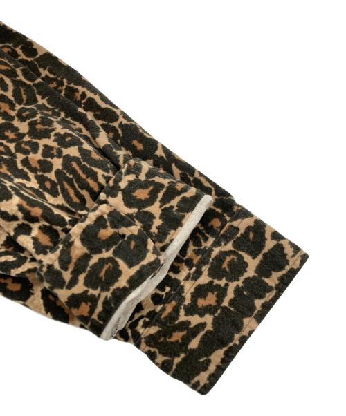 SUPREME（シュプリーム）Supreme (シュプリーム) FLANNEL PAJAMA SHIRT -Leopard ブラウン サイズ:SIZE XLの古着・服飾アイテム