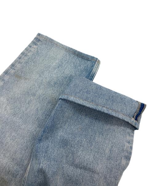 LOUIS VUITTON（ルイ ヴィトン）LOUIS VUITTON (ルイ ヴィトン) LVSEウォッシュドレギュラーデニムパンツ インディゴ サイズ:SIZE36の古着・服飾アイテム